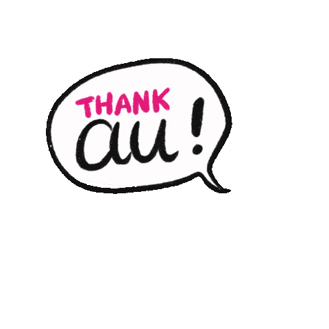 Dog Thank Sticker