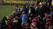 Celebrating Red Army GIF by Cliftonville Football Club