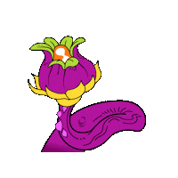 Flowers Tentacle Sticker