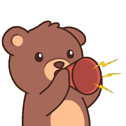 Cheering Fighting Sticker by BEARISH