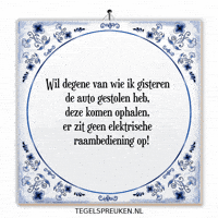 Auto Spreuk GIF by Tegelspreuken.nl
