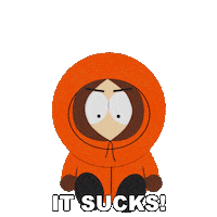 Kenny Mccormick Ugh Sticker by South Park