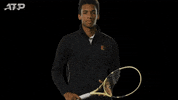 tennis player fun GIF by ATP Tour