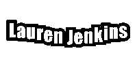 Sticker Name Sticker by Lauren Jenkins