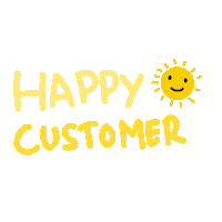 Happy Sun Sticker