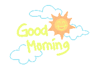 Good Morning Sticker