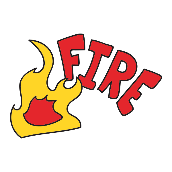 Fire Bike Sticker by Boxpalm
