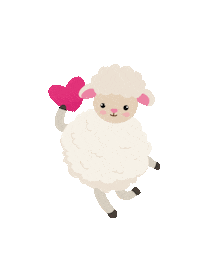 In Love Hearts Sticker