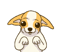 Animation Dog Sticker