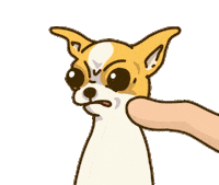 Animation Dog Sticker