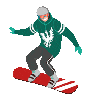snowcard_tirol snow winter vacation ski Sticker