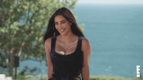 Kim Kardashian Smiling GIF by E!