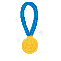 Run Award Sticker by Brooks Running