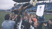 sjearthquakes team group toss san jose earthquakes GIF