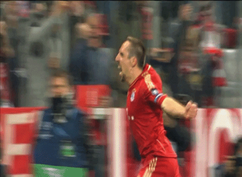 happy franck ribery GIF by FC Bayern Munich