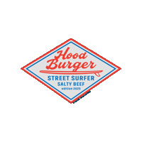 Special Edition Street Surfer Sticker by Hood Burger