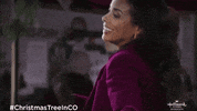 Decorating Christmas Tree GIF by Hallmark Channel
