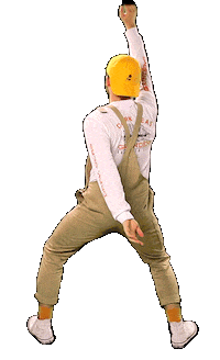 Excited Dance Sticker by Kyle Sauer