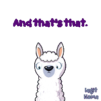 Sheep Llama Sticker by VeeFriends