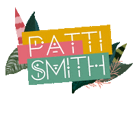 Patti Smith Popload Festival Sticker by Popload