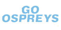 Goospreys Sticker by Stockton University