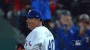 texas rangers smirk GIF by MLB