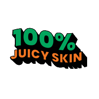 100 Juicy Skin Sticker by OrganicShopGreece
