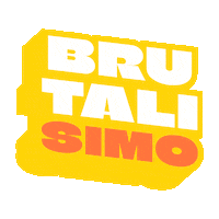 Brutal Sticker