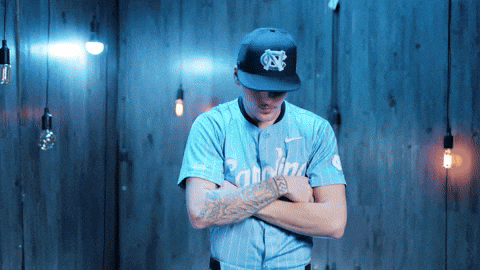 University Of North Carolina Baseball GIF by UNC Tar Heels