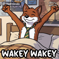 Good Morning Yawn GIF by VeeFriends