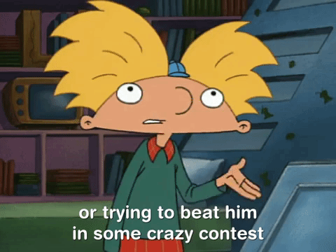 hey arnold nicksplat GIF
