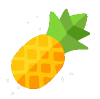 Fruit Pineapple Sticker by wearhuha