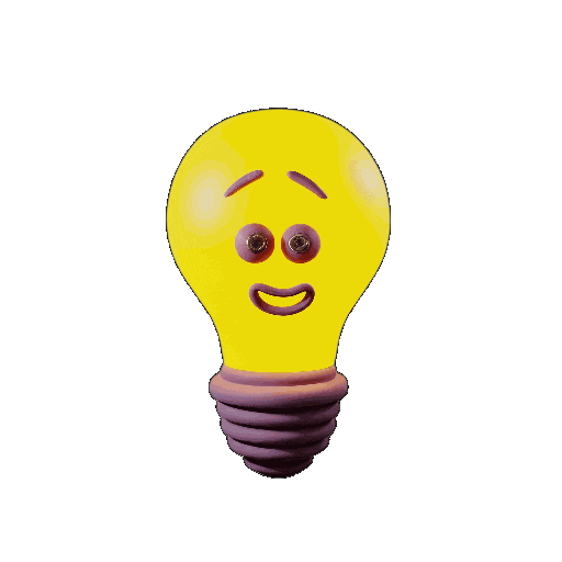 Thinking Smile Sticker