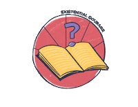 Reflecting New Year Sticker by The Purposeful Creative