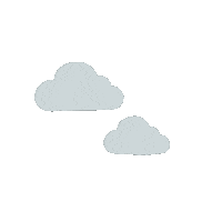 雲 天気 Sticker