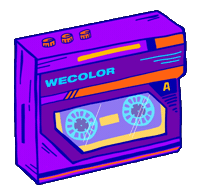 wecolorfestival  Sticker