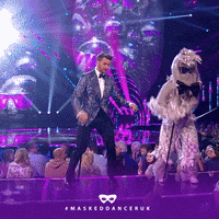 Joel Dommett Party GIF by The Masked Singer UK & The Masked Dancer UK