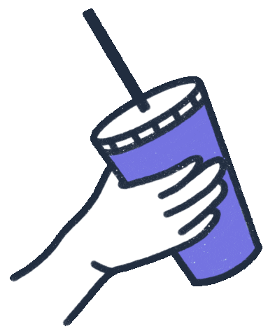 but first coffee friends Sticker