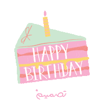 Happy Birthday Party Sticker by Tasmeem