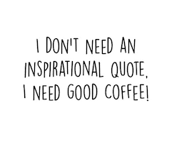 CoffeeMatterz coffee koffie coffee to go coffee quote Sticker