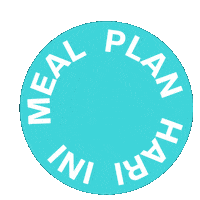 gakgendutlagi workout olahraga meal plan ggl Sticker