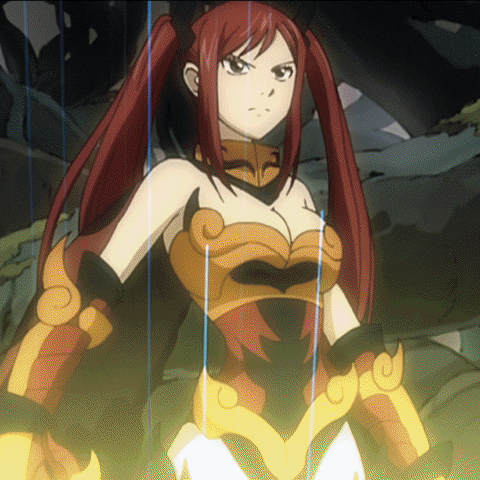 funimation fairy tail erza GIF