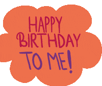 burcuisdrawing happy birthday me burcukale Sticker