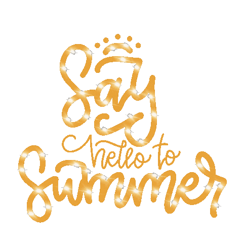 Summer Hello Sticker