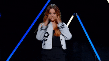Stand Up Comedy Reaction GIF by The Emily Atack Show