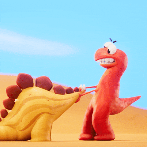 Angry Lets Go GIF by Claynosaurz