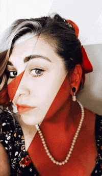 Shatter Red And Black GIF