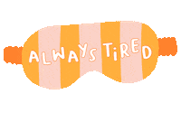 Tired Good Morning Sticker