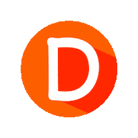 Orange Abc Sticker