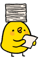 懶散兔與啾先生 Sticker
